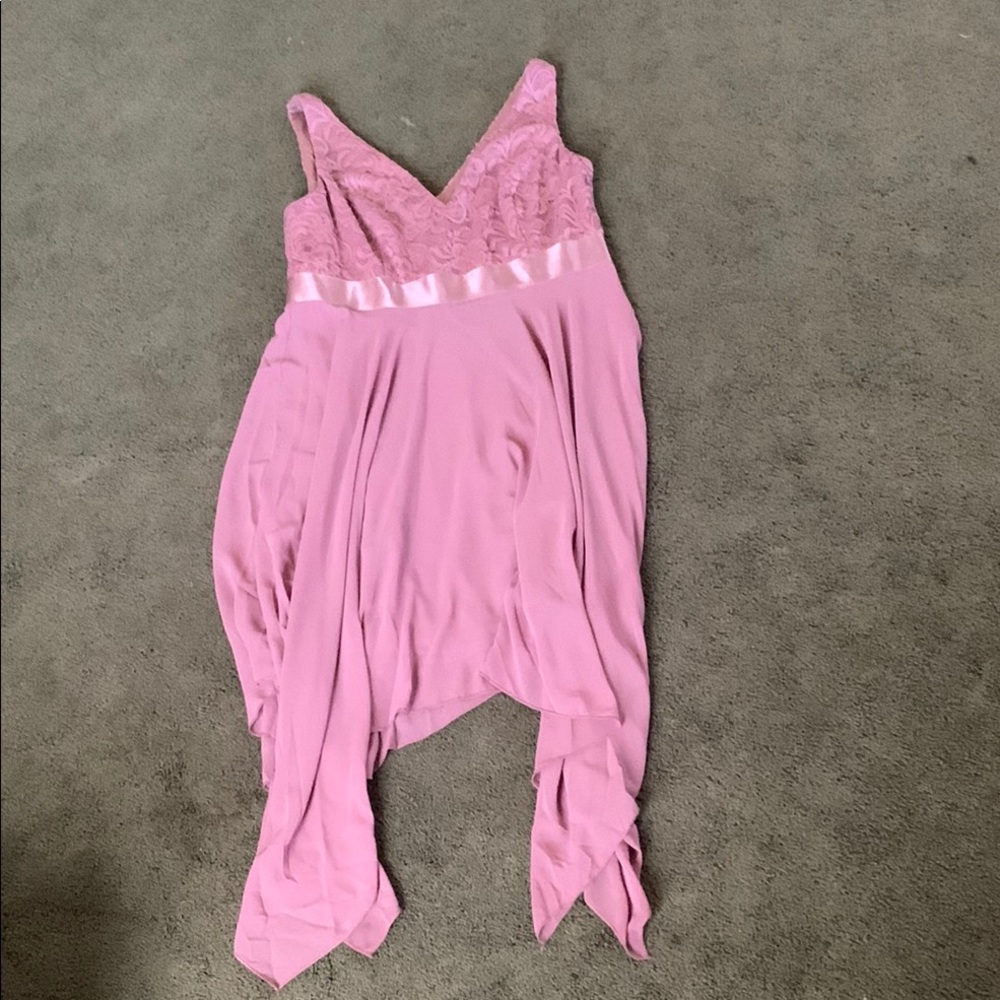 Ever Pretty Pink Sleeveless Asymmetrical Dress